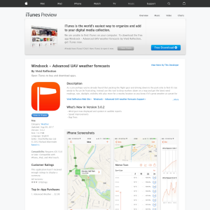 Free Windsock - Advanced UAV weather forecasts