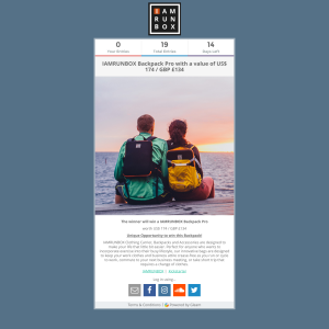 IAMRUNBOX Backpack Pro