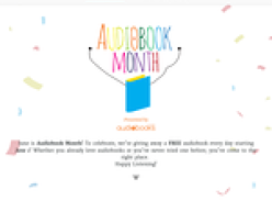 One Free Audiobook Every Day of June