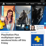 PlayStation Plus multiplayer open weekend