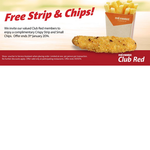 Red Rooster - FREE Crispy Strip & Chips
