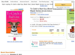 To Catch a Bad Guy (Book One) (Janet Maple Series)
