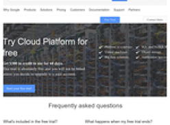 Try Cloud Platform for free