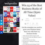 Win 25 of the Best Business Books of All Time ($500 Value)