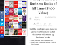 Win 25 of the Best Business Books of All Time ($500 Value)