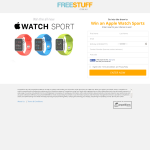 Win an Apple Watch Sports