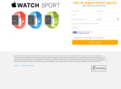 Win an Apple Watch Sports