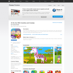 Win At the Zoo With Grandma and Grandpa By Fairlady Media View More by This Developer
